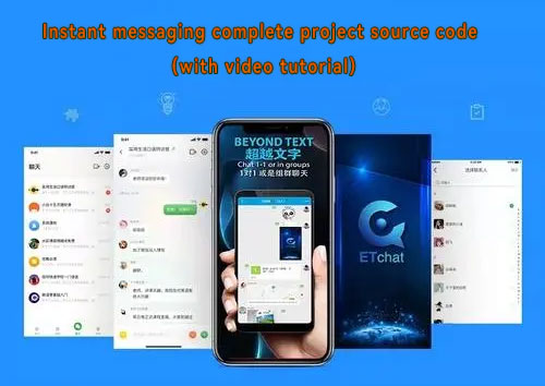 Instant messaging complete project source code (PC+H5+Android+IOS full version)